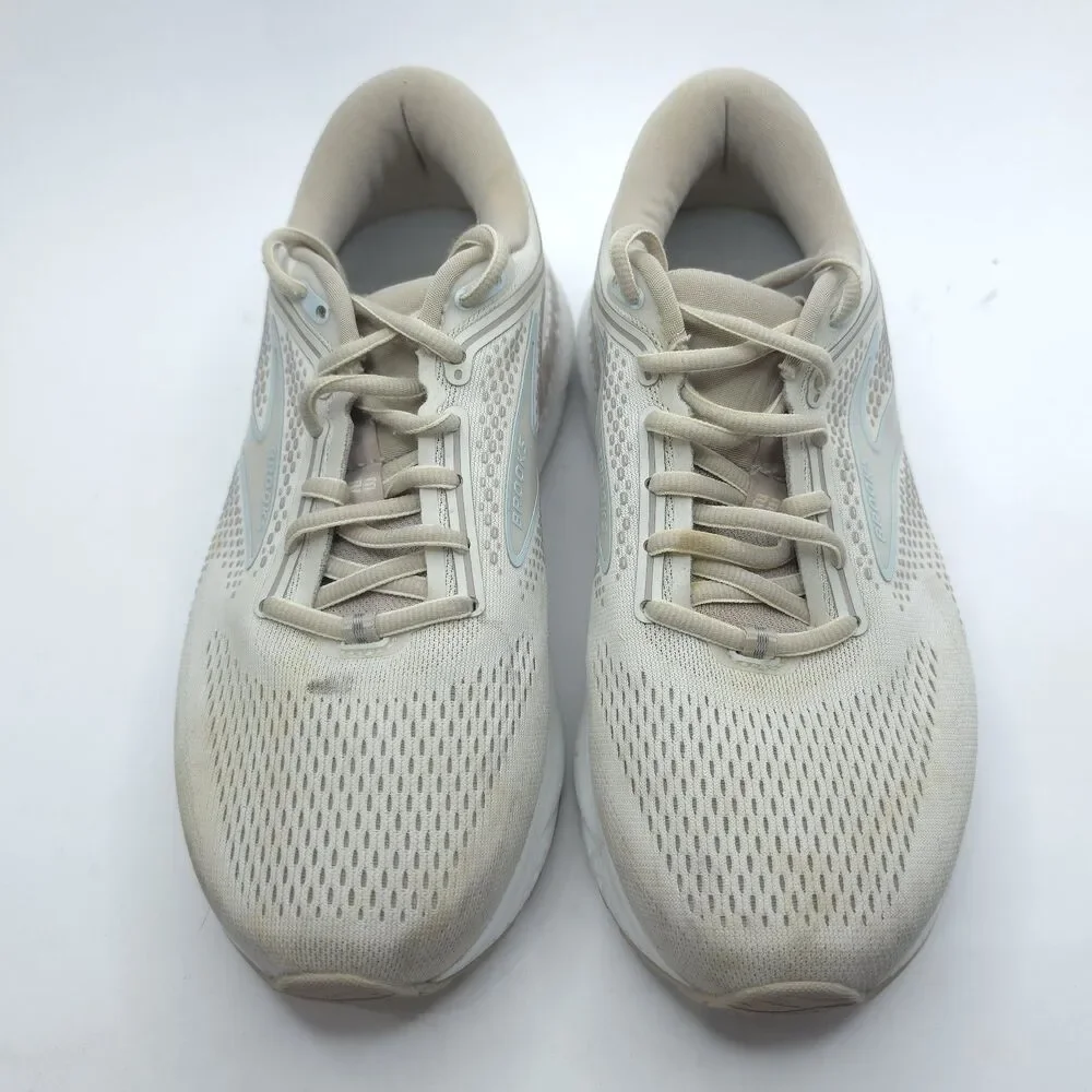 Brooks Ariel GTS 23 Shoes Womens Sz 8 2E Beige Sneakers Running Athletic Jogging